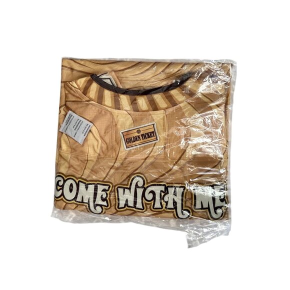 Limited Edition "COME WITH ME" Hockey Jersey Willy Wonka Golden Ticket Exclusive - Picture 7 of 8